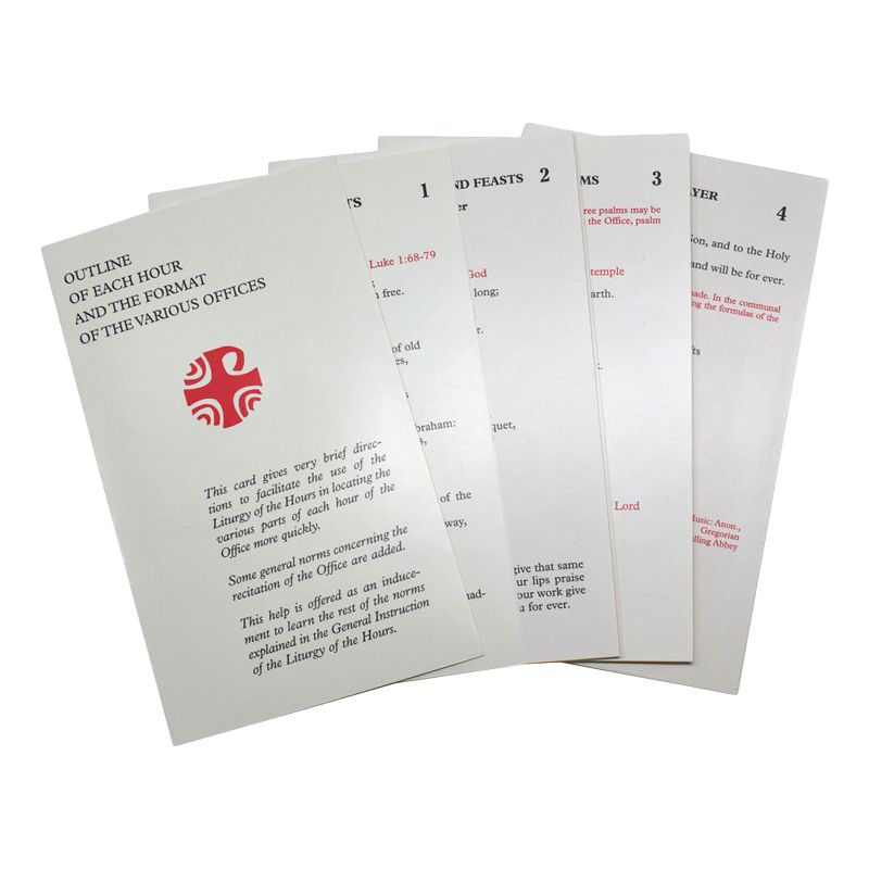 Inserts for Liturgy of the Hours