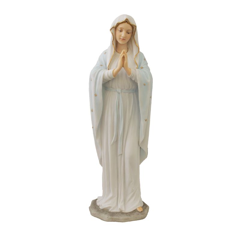 Color Praying Madonna Veronese Statue