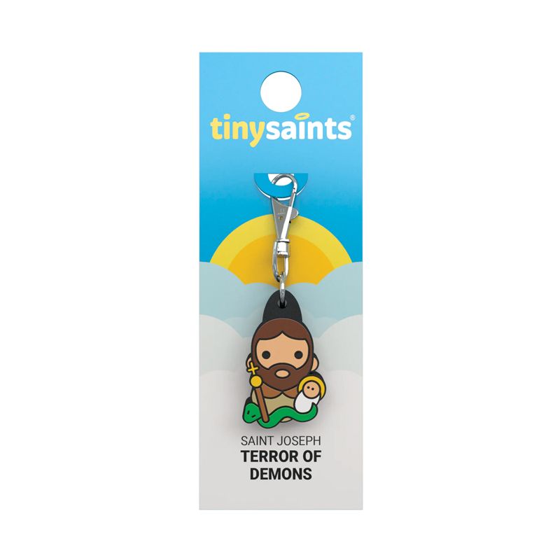 St Joseph Terror of Demons Tiny Saint Charm
