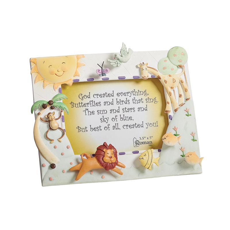 God Created Picture Frame