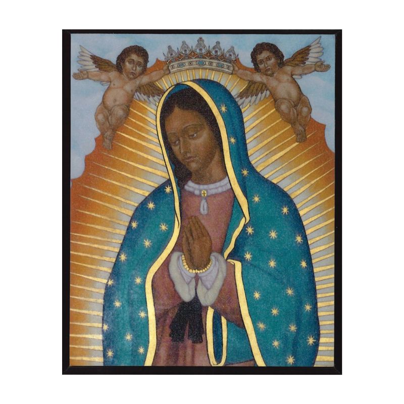 Our Lady of Guadalupe Crowned Plaque