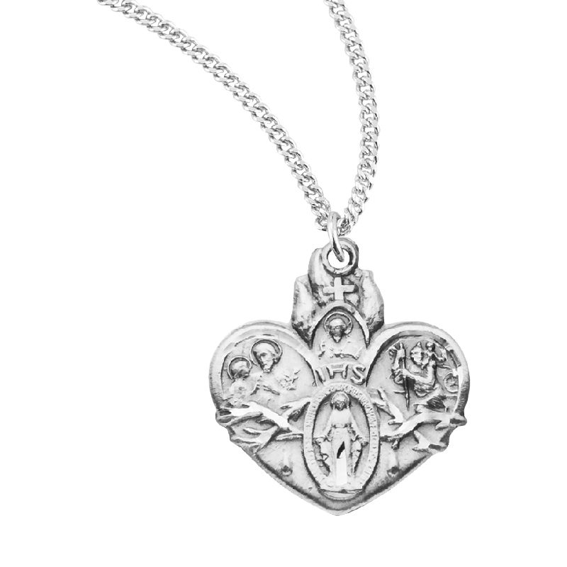 Heart 4-Way Medal