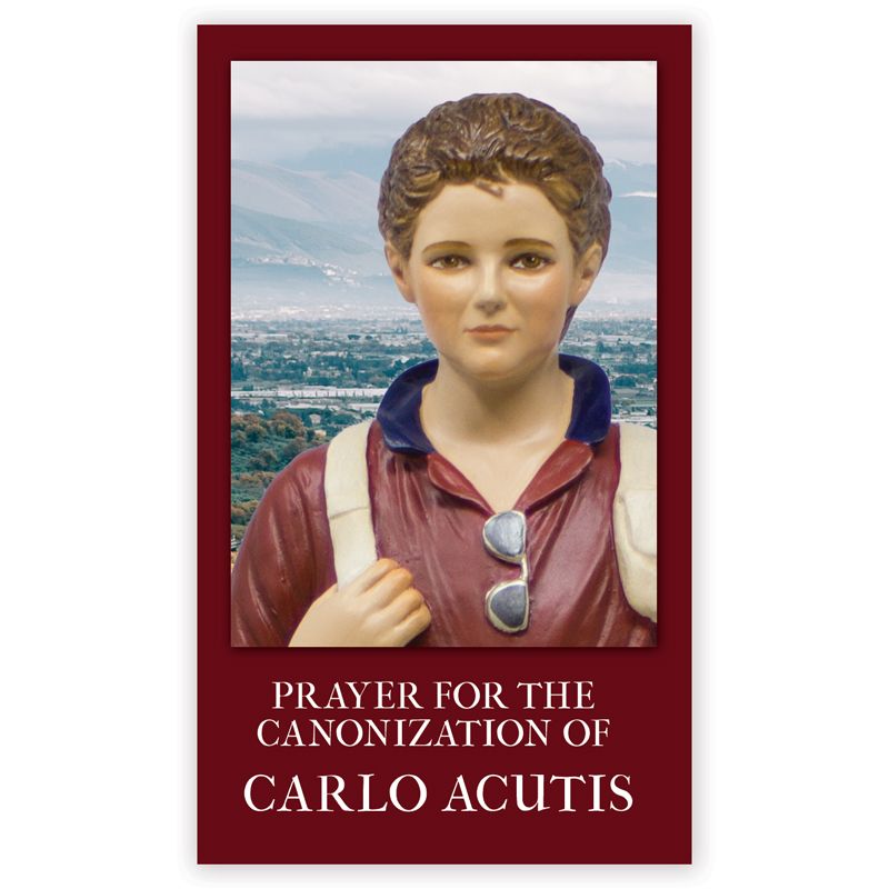Carlo Acutis Holy Card