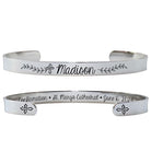 Confirmation Cuff Bracelet