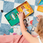 Mary Dress Up and Prayer Garden Magnet Set