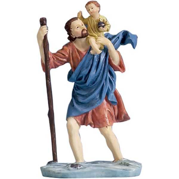 Protector Statues Patron & Protector Statues - St. Christopher – Catholic Home and Church