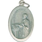 Ignatius Oval Oxidized Medal