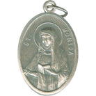 Monica Oval Oxidized Medal