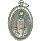 OL Fatima Oval Oxidized Medal