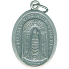 OL of Loretto Oval Oxidized Medal