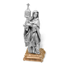 Clare Pewter Patron Saint Statue