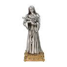 Rita Pewter Patron Saint Statue