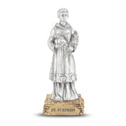 Stephen Pewter Patron Saint Statue