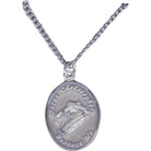 Girls Snowboarding St Christopher Sports Medal - Sterling