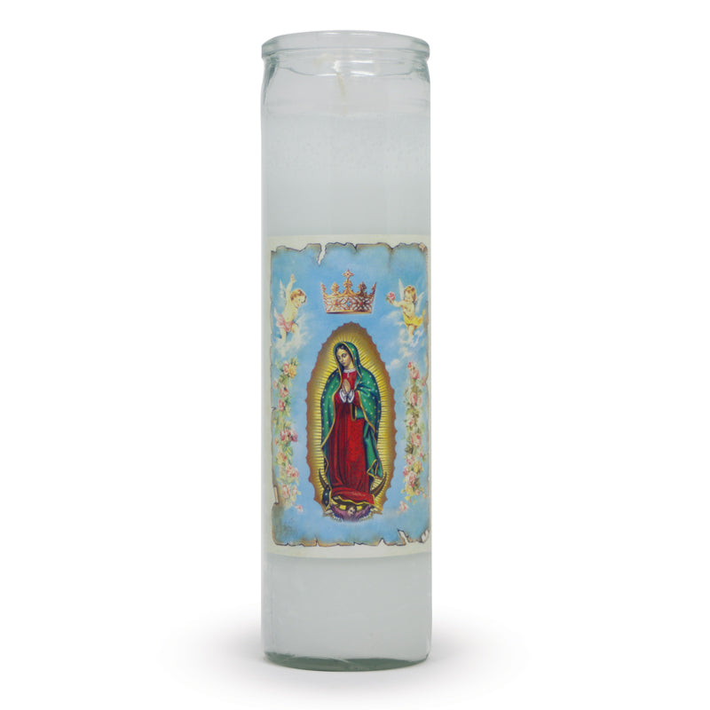 OL Guadalupe Saint Offering Candle – Catholic Home and Church