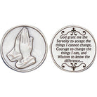 Serenity Prayer Catholic Pocket Coin